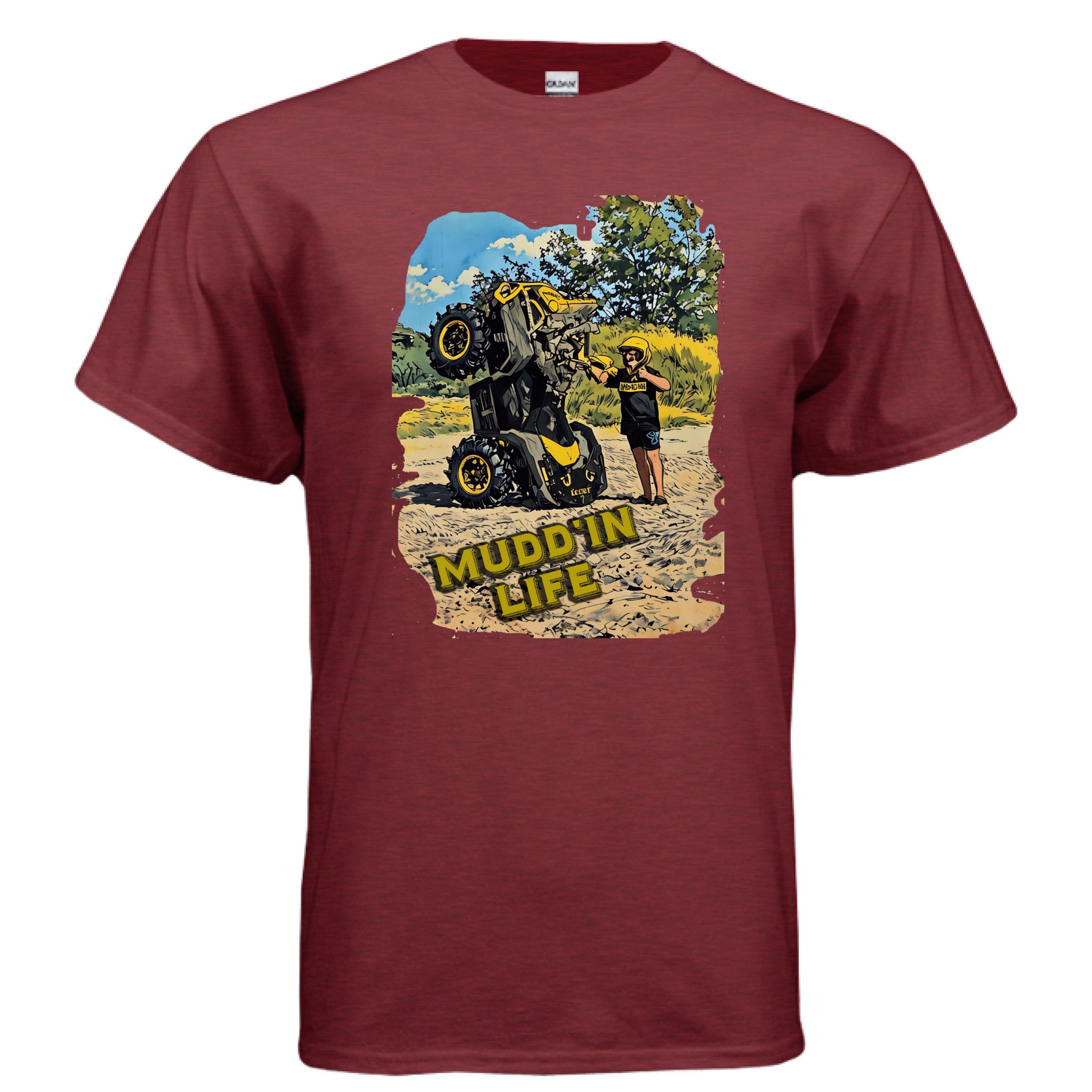 ANTIQUE CHERRY RED - FRONT