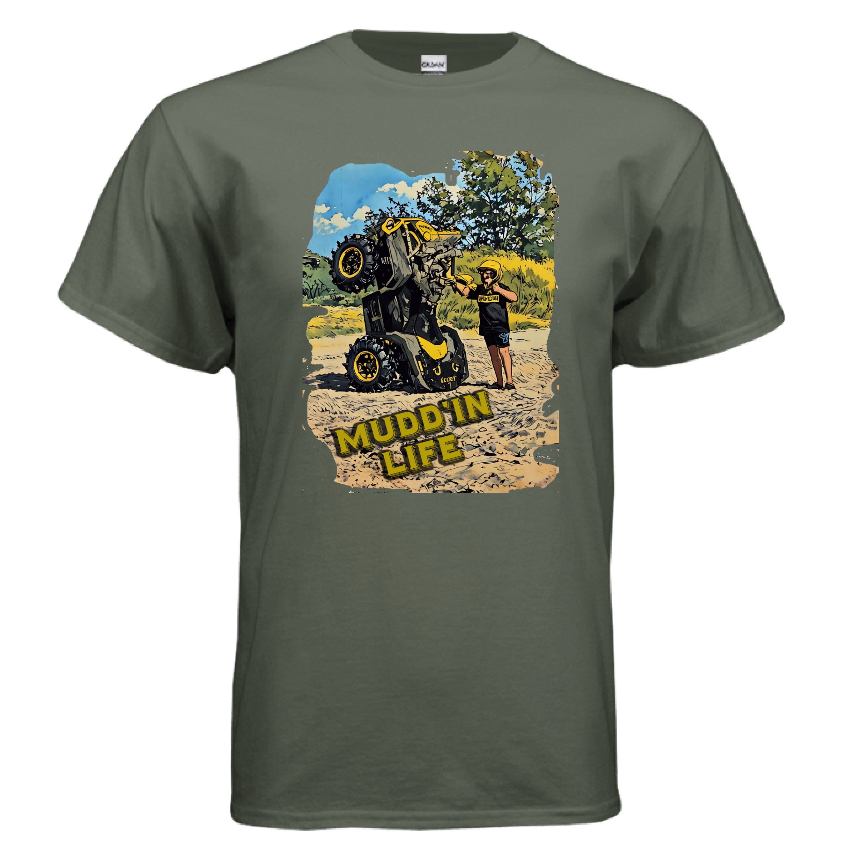 MILITARY GREEN - FRONT