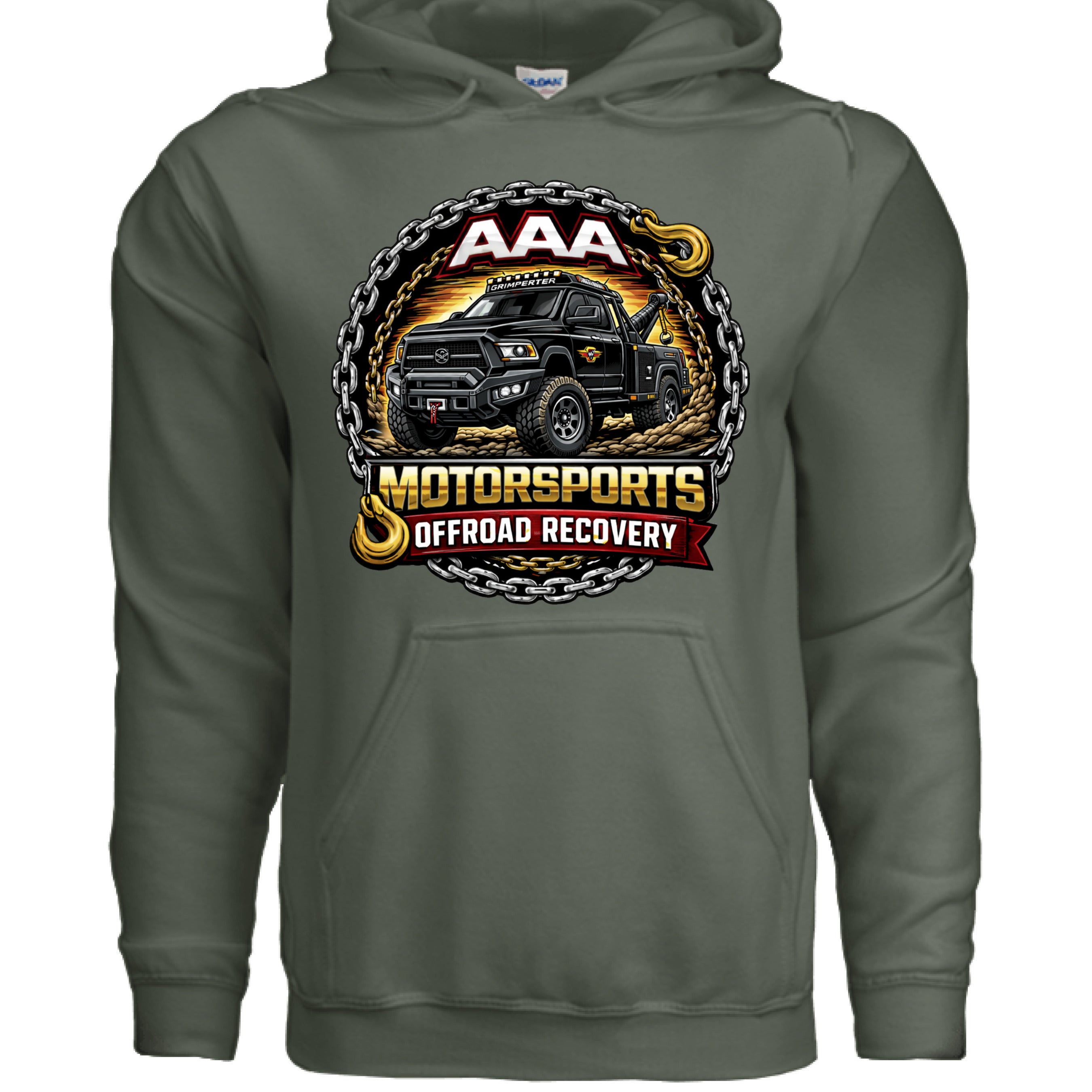 MILITARY GREEN - FRONT