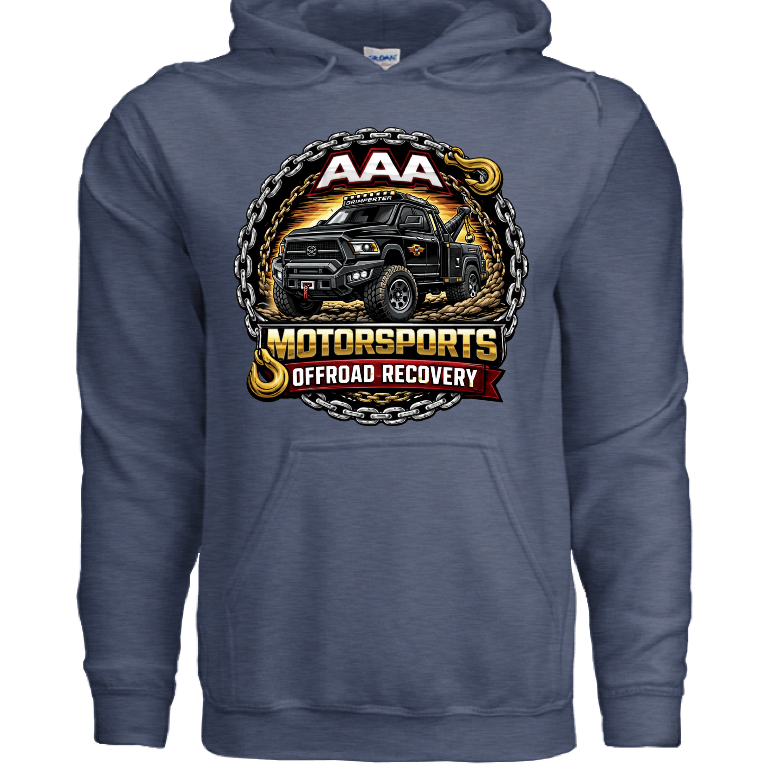 Heather Sport Dark Navy - FRONT