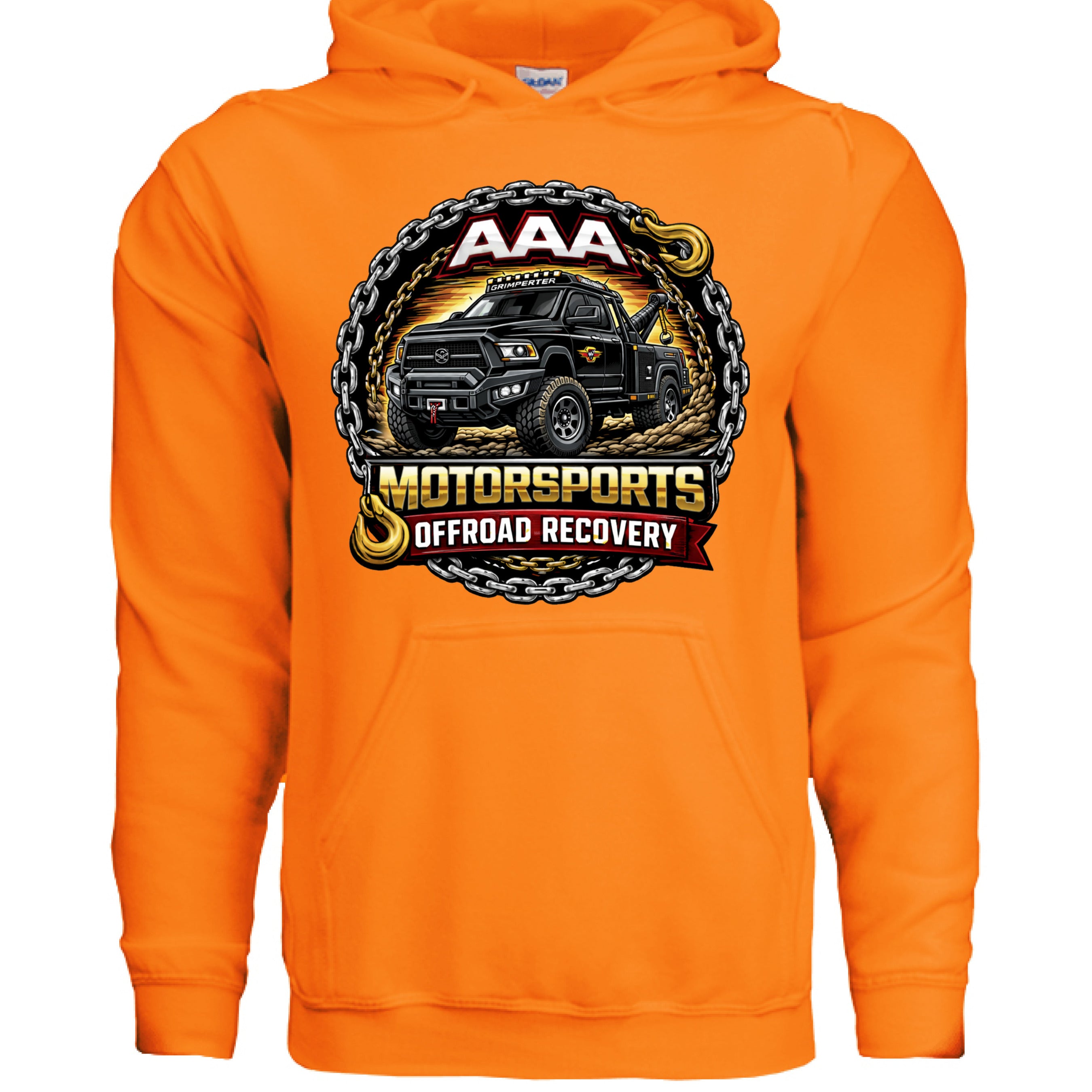 SAFETY ORANGE - FRONT